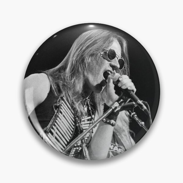 Item preview, Jason McMaster - Dangerous Toys - BW Photograph designed and sold by ConcertImages.