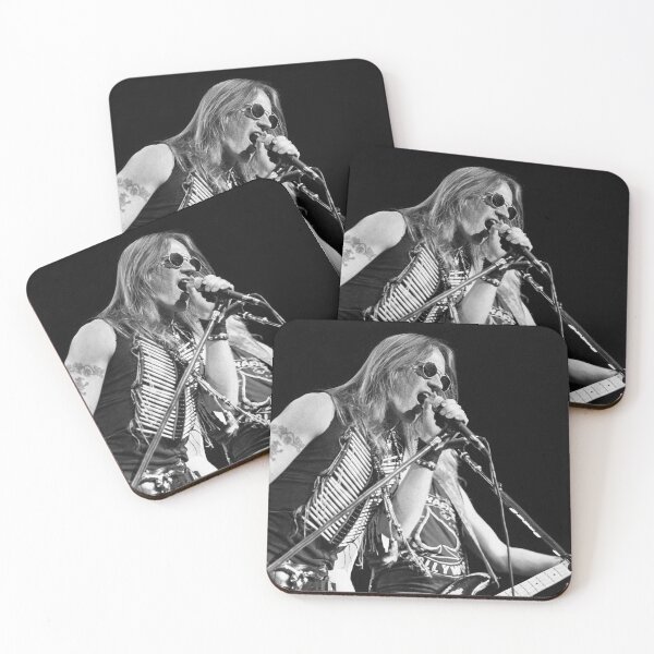 Item preview, Jason McMaster - Dangerous Toys - BW Photograph designed and sold by ConcertImages.