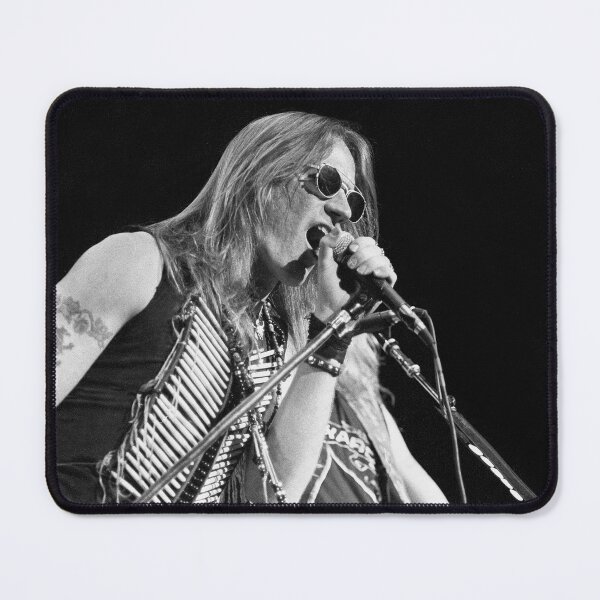 Item preview, Jason McMaster - Dangerous Toys - BW Photograph designed and sold by ConcertImages.