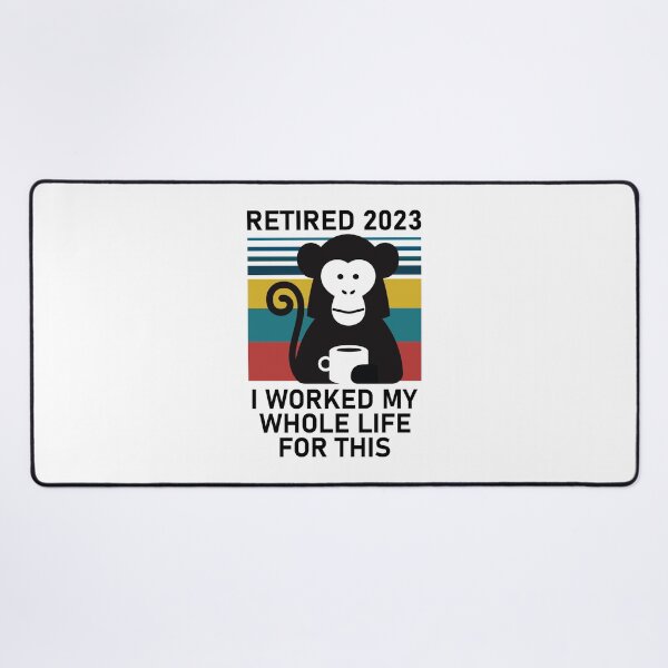 Item preview, Retired 2023 I Worked My Whole Life Funny Retirement designed and sold by TheMattDesigns.
