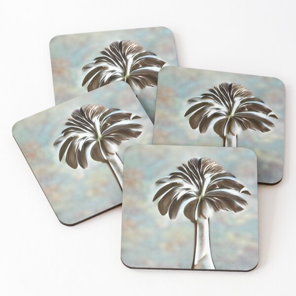 Item preview, royal palm mid-century colorful original art designed and sold by Surrealarts727.