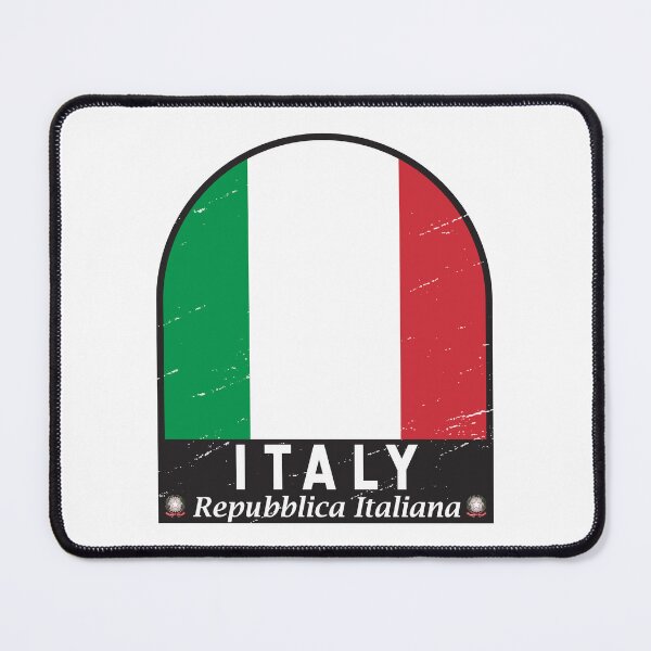 Item preview, Italy Flag Emblem Distressed Vintage designed and sold by KrisSidDesigns.