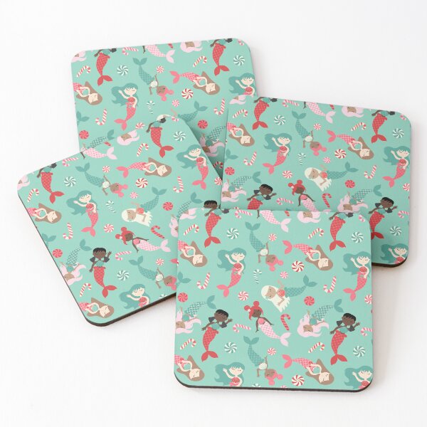 Item preview, Christmas Mermaids designed and sold by SamAnnDesigns.