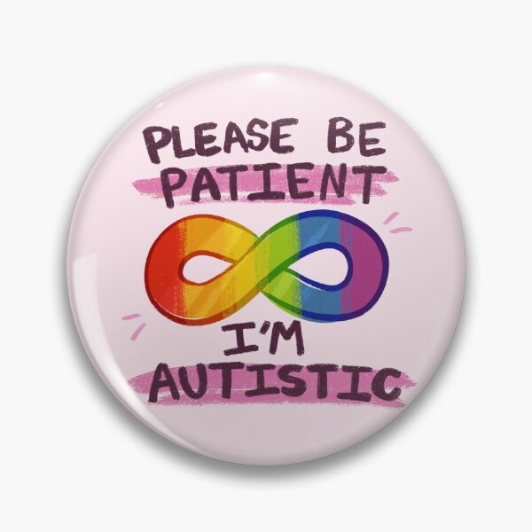 Item preview, Please Be Patient, I’m Autistic (rainbow) designed and sold by art-deceased.