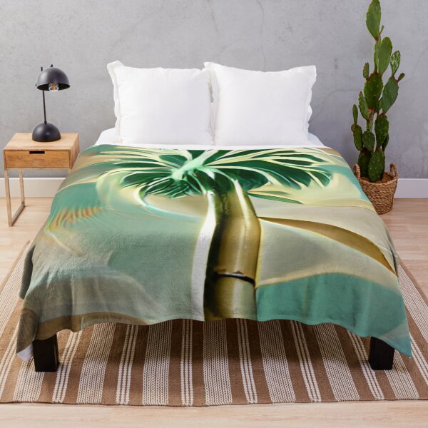 Artikelvorschau, royal palm mid-century colorful original art entworfen und verkauft von Surrealarts727.