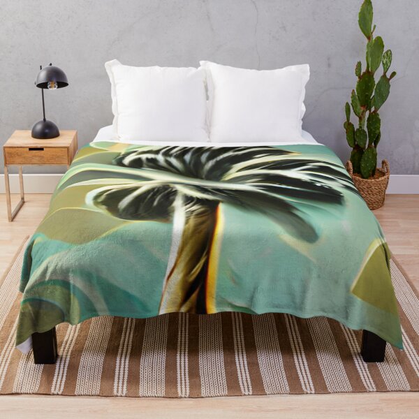 Artikelvorschau, royal palm mid-century colorful original art entworfen und verkauft von Surrealarts727.