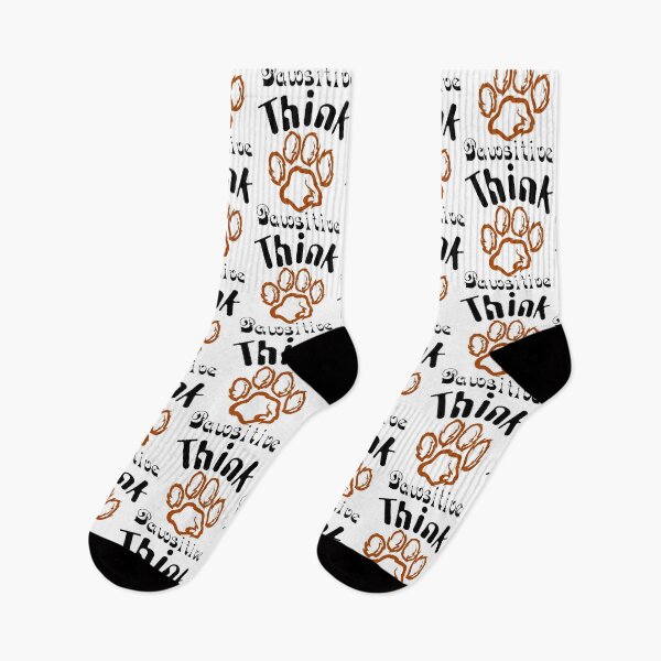 Item preview, Think Pawsitive And Stay Pawsome  designed and sold by Sonatablue.