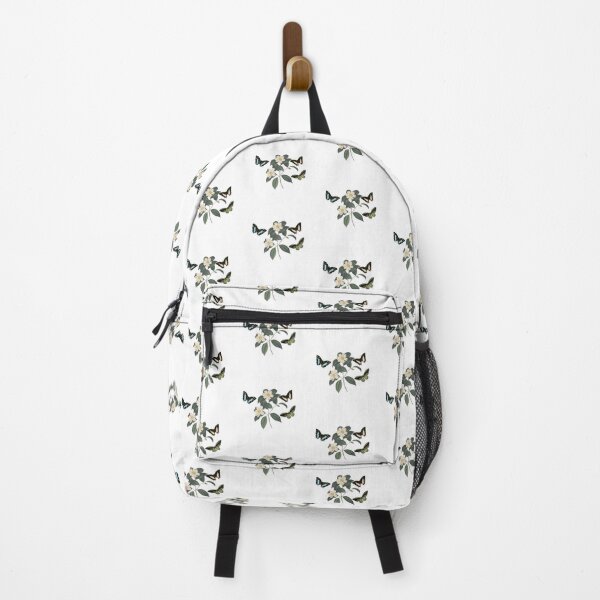 Item preview, Watercolor of white camellia flowers and butterflies - vintage flowers  designed and sold by Rubi16.