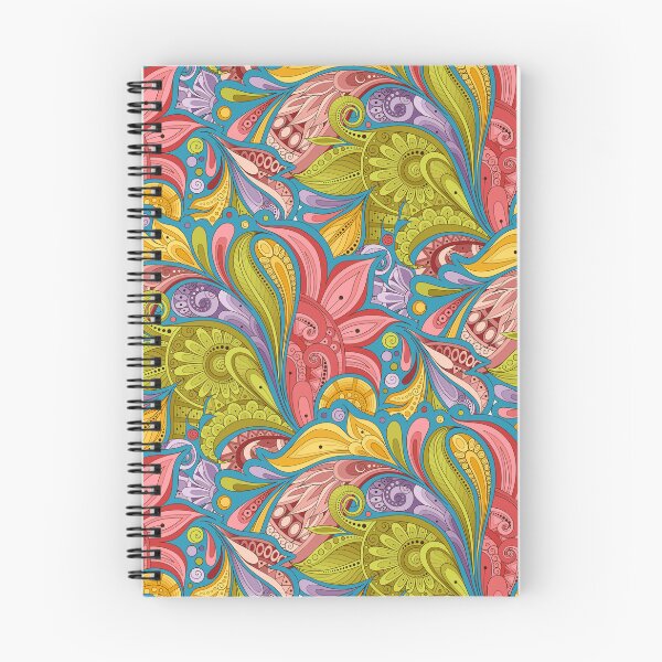 Item preview, Floral Pattern in Paisley Garden Indian Style designed and sold by lissantee.