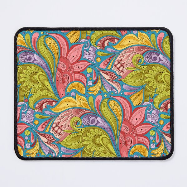 Item preview, Floral Pattern in Paisley Garden Indian Style designed and sold by lissantee.