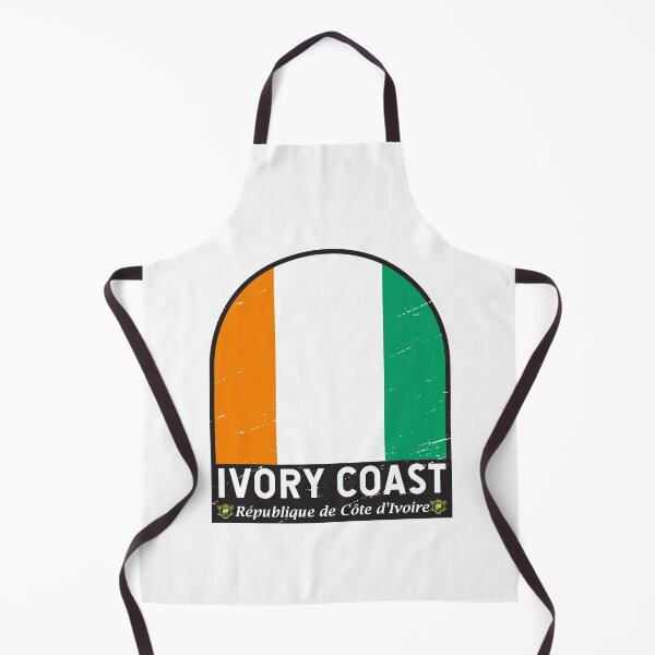 Item preview, Ivory Coast Flag Emblem Distressed Vintage designed and sold by KrisSidDesigns.