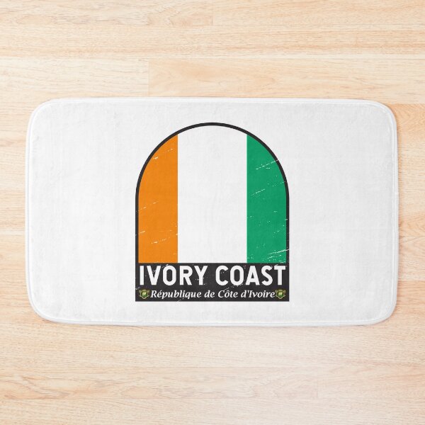 Item preview, Ivory Coast Flag Emblem Distressed Vintage designed and sold by KrisSidDesigns.