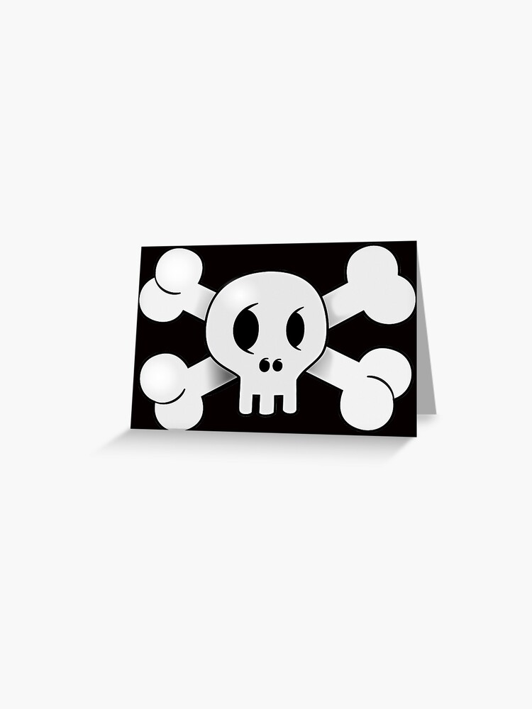 Raise the Jolly Roger Greeting Card for Sale by mmurgia