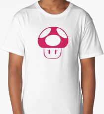 peach mushroom Long T-Shirt