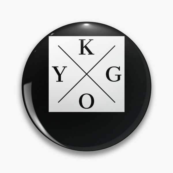 Item preview, Kygo DJ Square Logo (White)   designed and sold by wynprints.