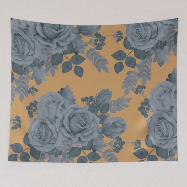 Item preview, Vintage Rose And Leaves Pattern designed and sold by GraphicsClub.