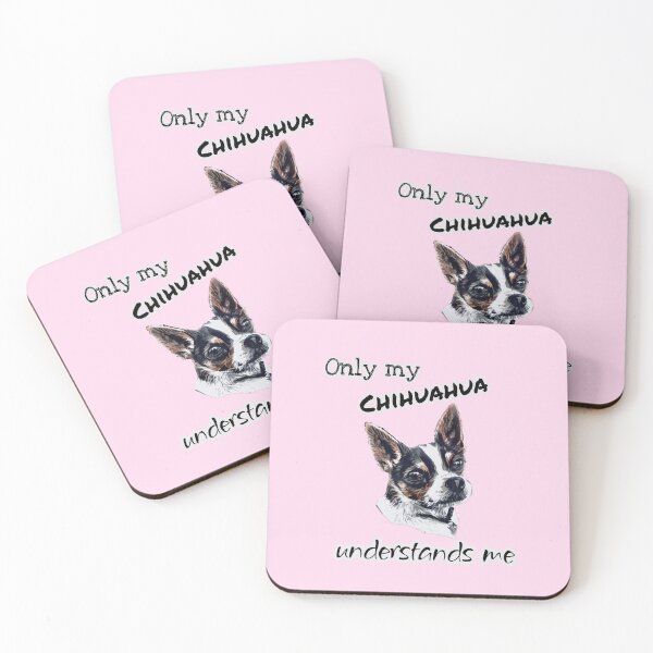 Item preview, Only my chihuahua understands me | funny dog quotes designed and sold by NathBros.