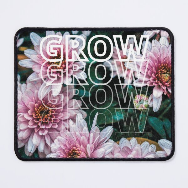 Item preview, GROW (above) - Chill Pink Flowers designed and sold by AliceSLee.
