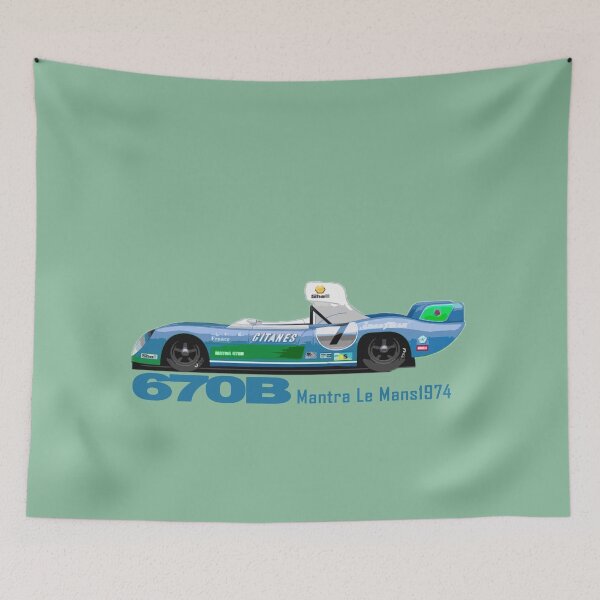 Item preview, 670B Le Mans 1974 designed and sold by motordessing .store.