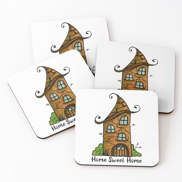 Item preview, Whimsical Home Sweet Home House designed and sold by C-Katt.