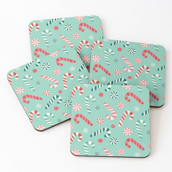 Item preview, Festive Candy Canes And Christmas Peppermint Candies designed and sold by SamAnnDesigns.