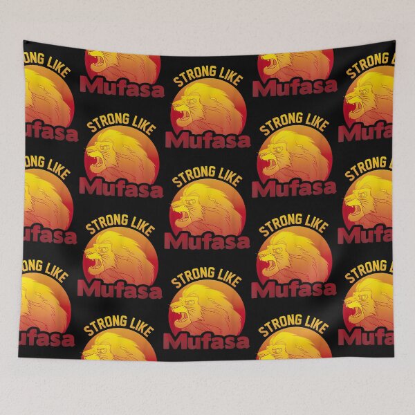 Item preview, Lion King Strong Like Mufasa Graphic designed and sold by danielles79.