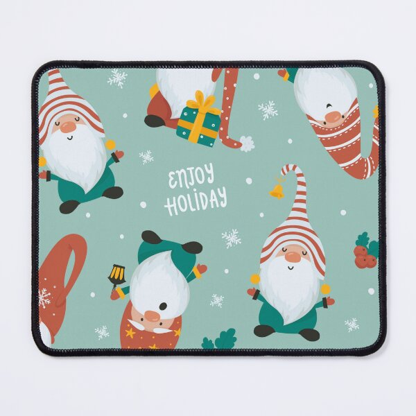Item preview, Cute Christmas Gnome Pattern, Xmas Gnomes Pattern, Enjoy Holiday, Christmas Time designed and sold by antevasinart.