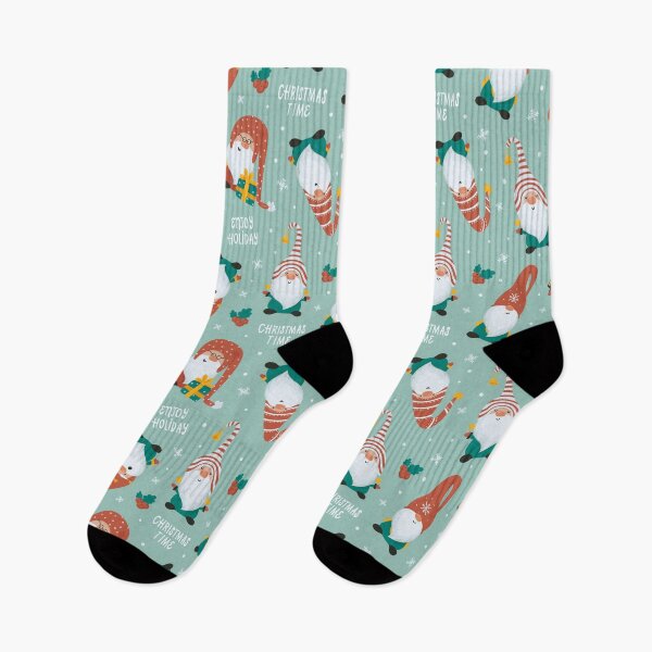 Item preview, Cute Christmas Gnome Pattern, Xmas Gnomes Pattern, Enjoy Holiday, Christmas Time designed and sold by antevasinart.