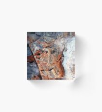 Chiseled Acrylic Block