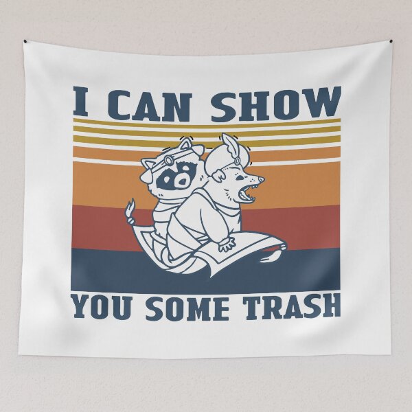 Item preview, Can Show You Some Trash, Funny Raccoon and Possum designed and sold by printify.