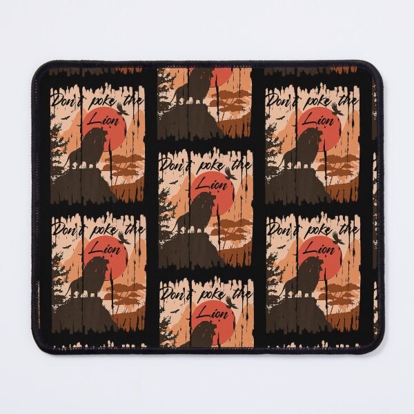 Item preview, Don't Poke The Lion - Roaring Lion designed and sold by danielles79.