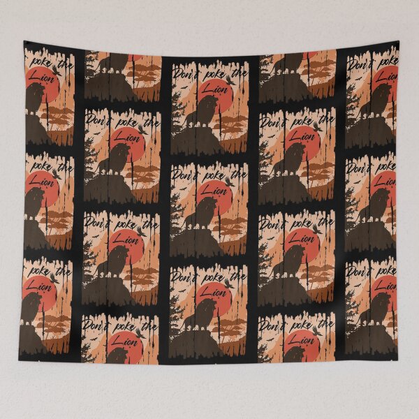 Item preview, Don't Poke The Lion - Roaring Lion designed and sold by danielles79.