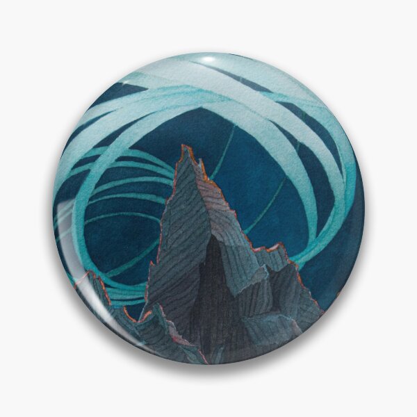 Item preview, Blue Mountain Watercolor Design designed and sold by ShaiSolomonArt.