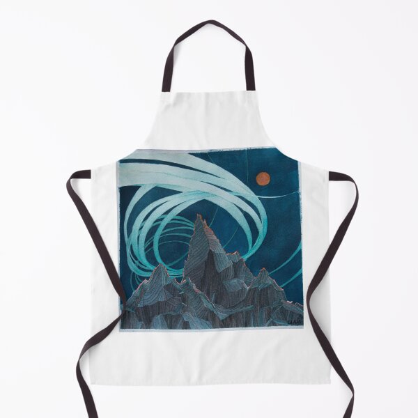 Item preview, Blue Mountain Watercolor Design designed and sold by ShaiSolomonArt.