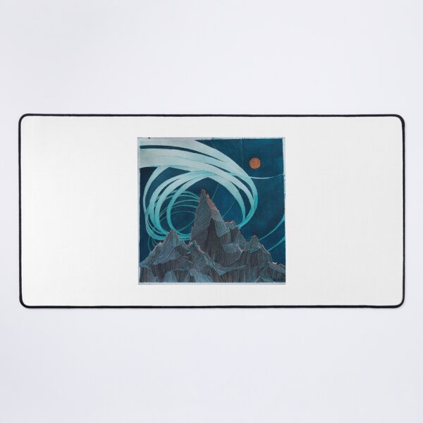 Item preview, Blue Mountain Watercolor Design designed and sold by ShaiSolomonArt.