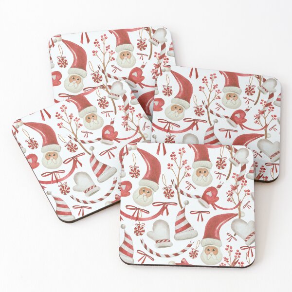 Item preview, Christmas Santa Claus Pattern, Xmas Santa Pattern, Enjoy Holiday, Christmas Time designed and sold by antevasinart.