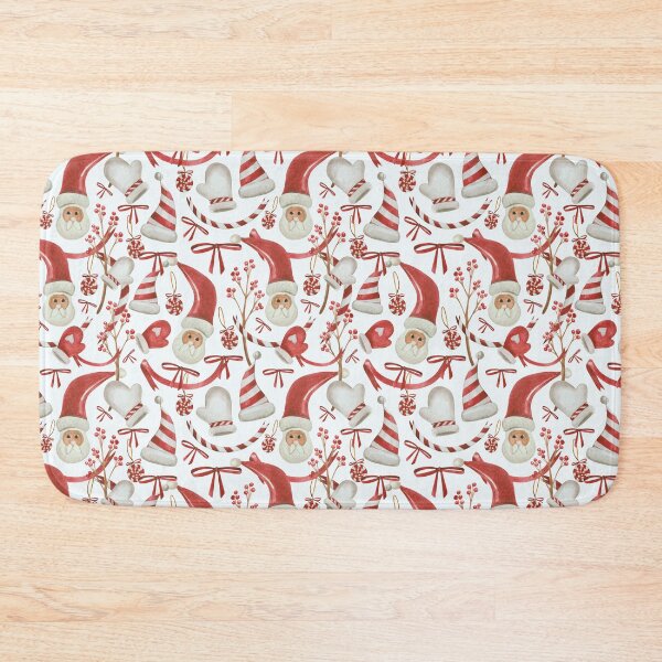 Item preview, Christmas Santa Claus Pattern, Xmas Santa Pattern, Enjoy Holiday, Christmas Time designed and sold by antevasinart.