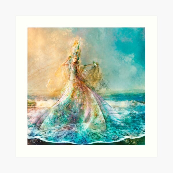 The Shell Maiden Art Print