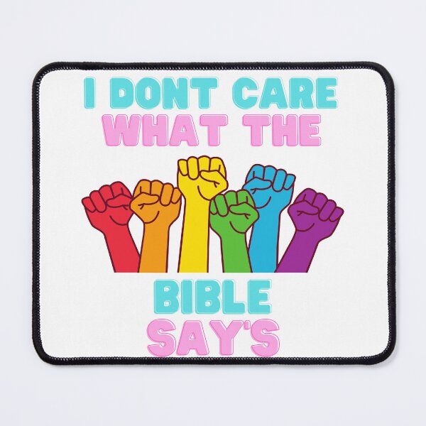 Item preview, i dont care what the bible says designed and sold by Soofingscapes.
