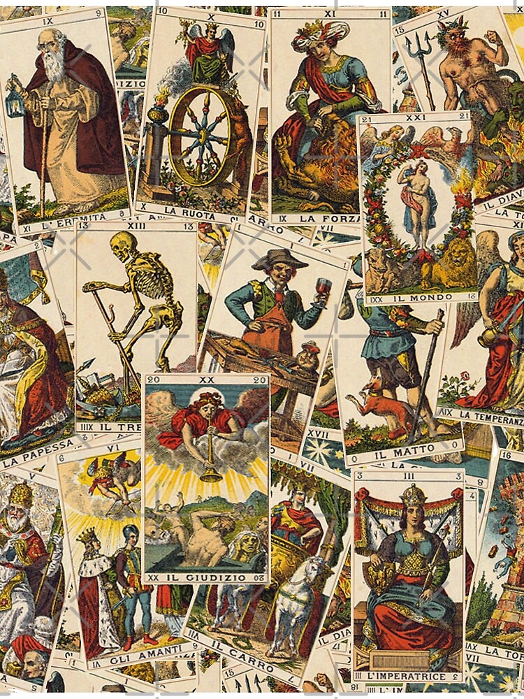 Tarot cards pattern by ValentinaHramov