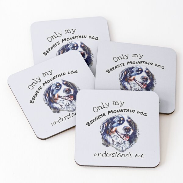Item preview, Only my Bernese mountain dog understands me | funny dog quotes designed and sold by NathBros.
