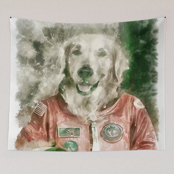 Item preview, The Dog Astronaut, space force designed and sold by Ryan  Rad.