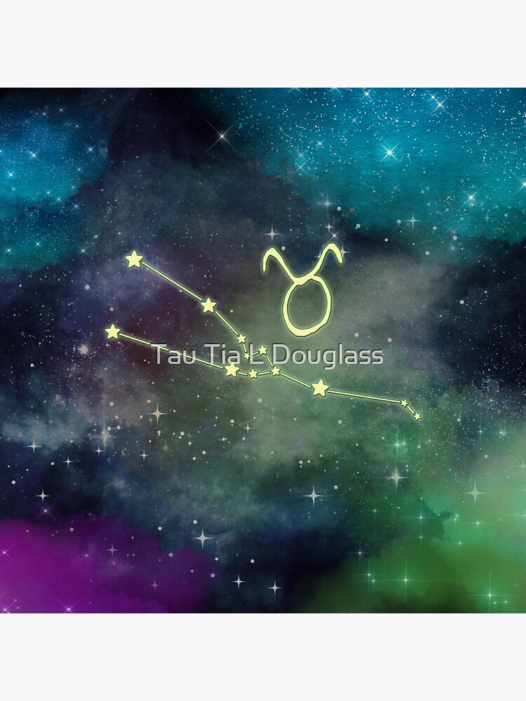 Taurus Constellation Starry Night Sky by PurplePeacock