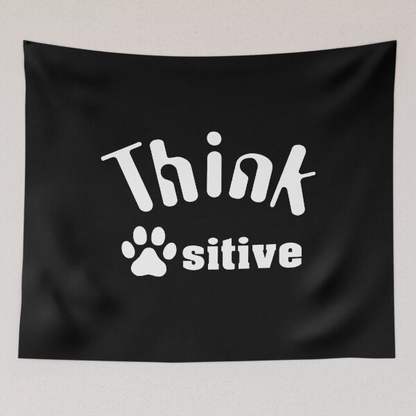 Item preview, Think Pawsitive Totally Pawsome Dog Mom designed and sold by Sonatablue.