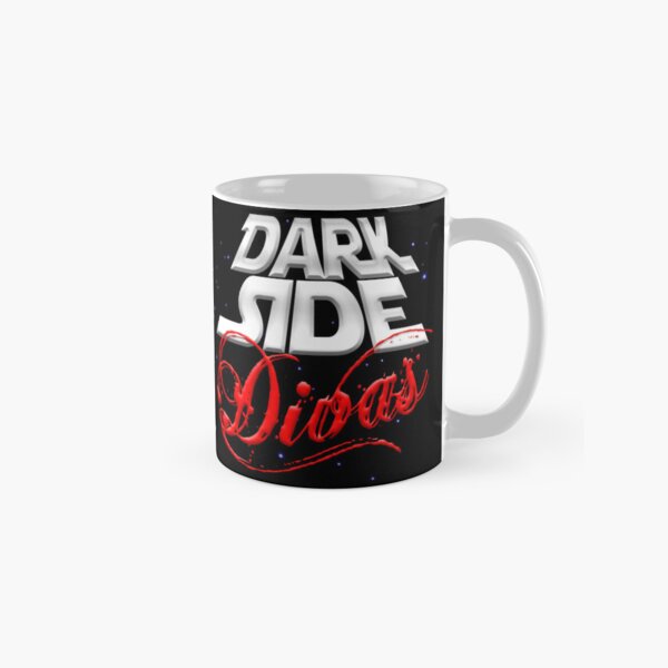 Vista previa del artículo con la obra «Taza/botella Dark Side Divas», diseñado y vendido por OfficialDivas.