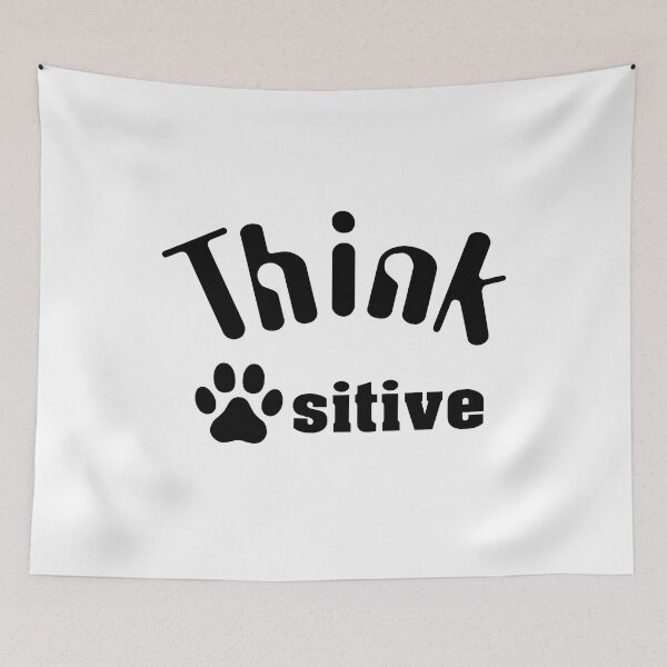 Item preview, Think Pawsitive You Totally Pawsome Dog Mom designed and sold by Sonatablue.
