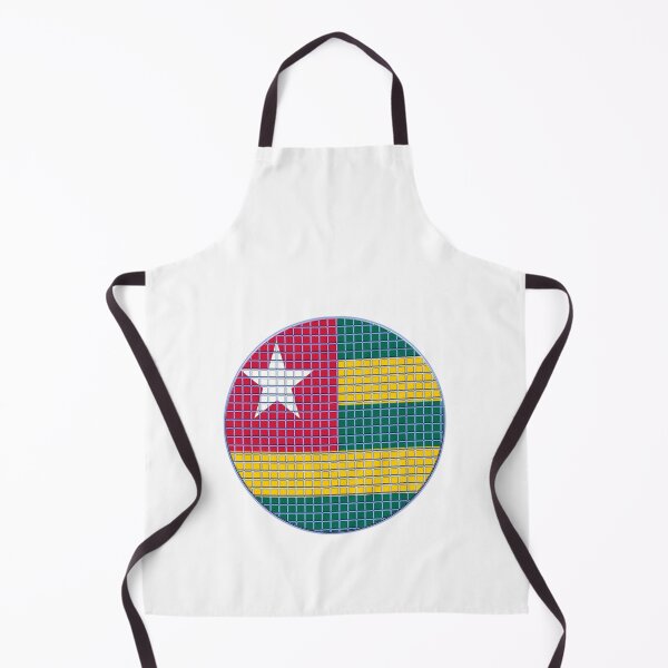 Item preview, Togo Flag Rounded - Squares Pixel designed and sold by MoonElite.