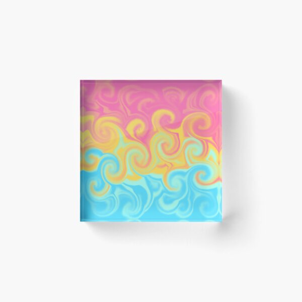 Item preview, Subtle Pansexual Flag Swirl Pattern designed and sold by AshleeBathroom.