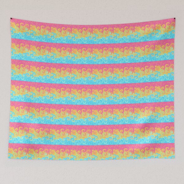 Item preview, Subtle Pansexual Flag Swirl Pattern designed and sold by AshleeBathroom.