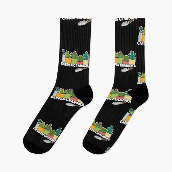 Item preview, Garden Grandma cartoon plants and shovel designed and sold by EllianhPi.